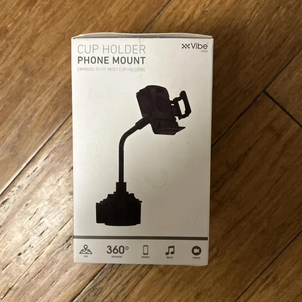 Vibe Auto Cup Holder Phone Mount 3.5